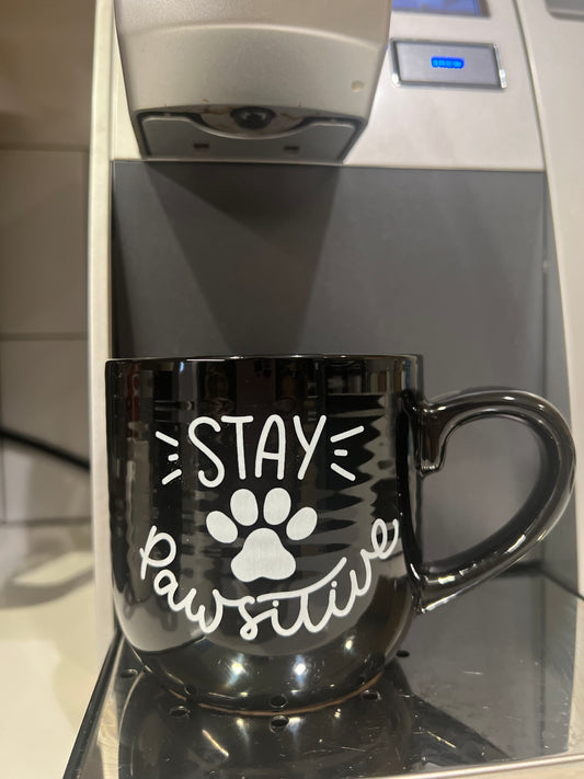 Stay Pawsitive Mug