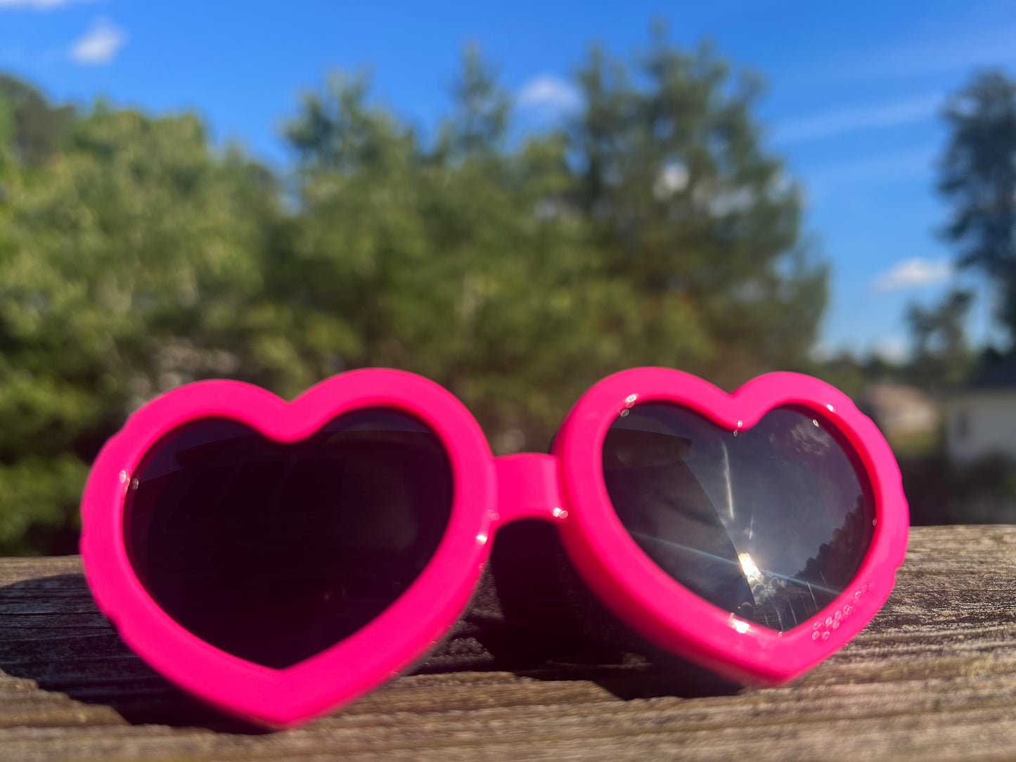 Heart-Shaped Pet Sunglasses