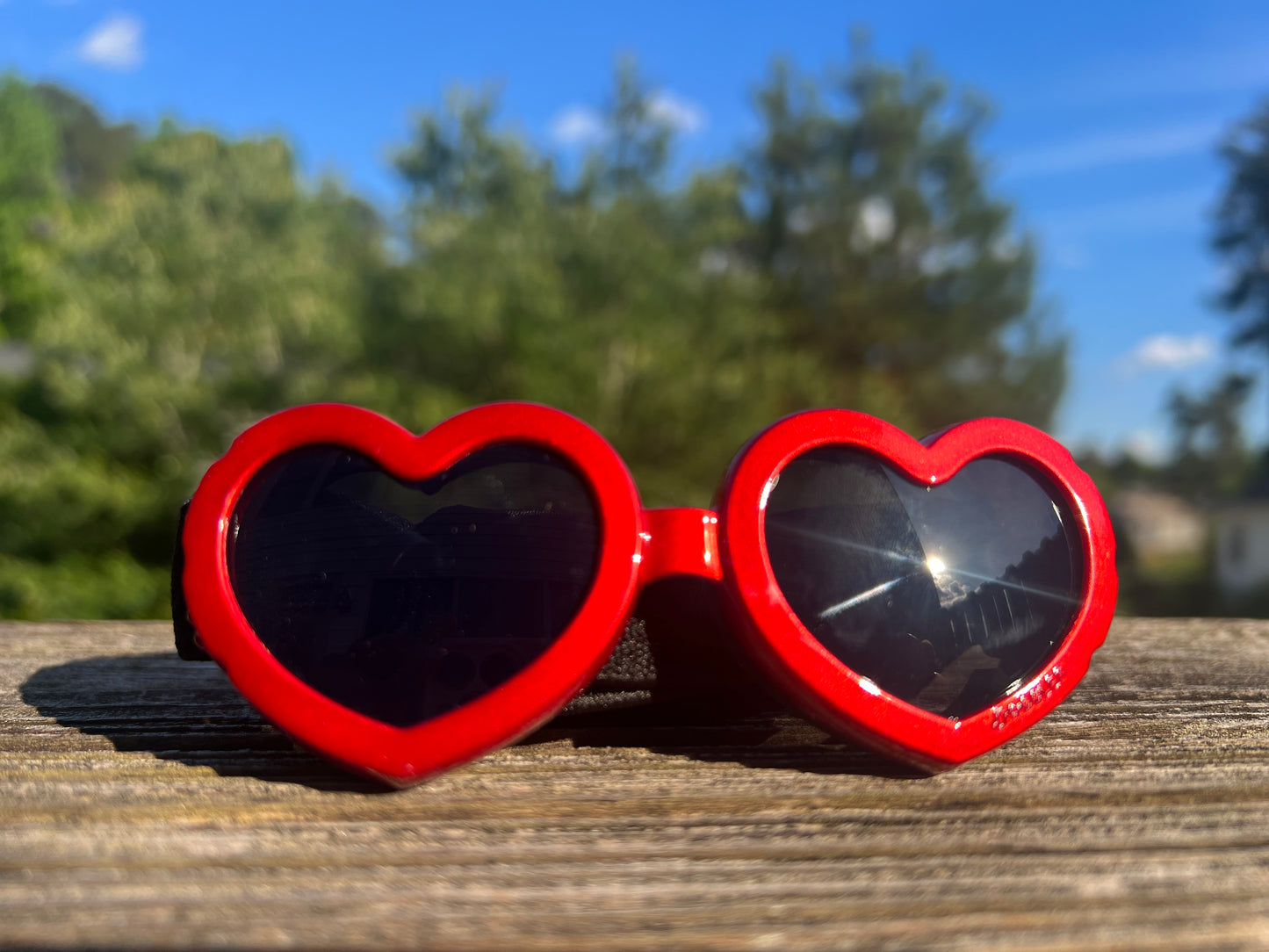 Heart-Shaped Pet Sunglasses