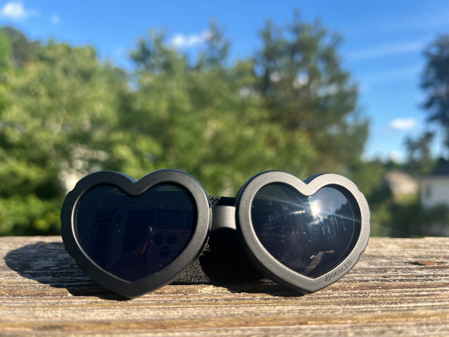 Heart-Shaped Pet Sunglasses