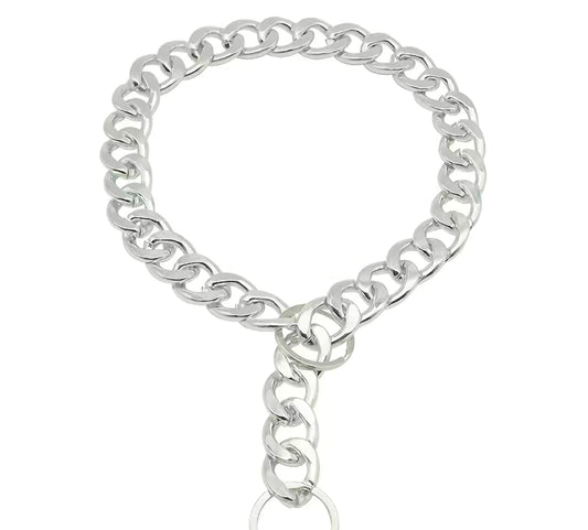 Silver Chain Collar